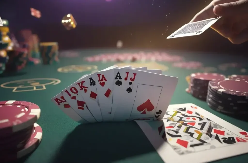 Blackjack Mastery Scene