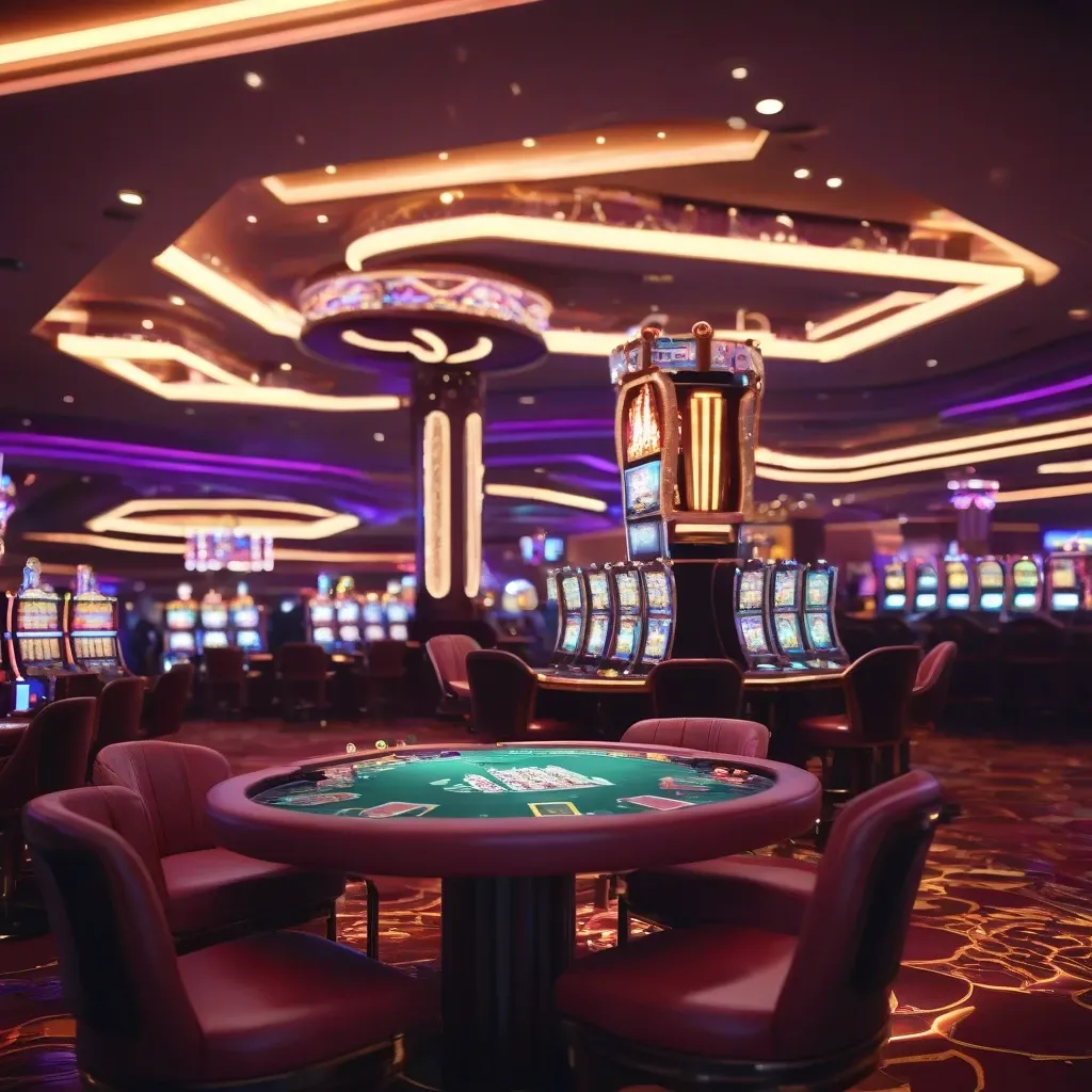 Casino Interior Glow